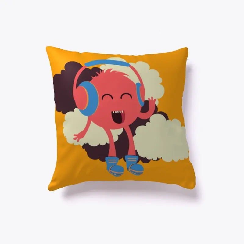 Rock on Pillow