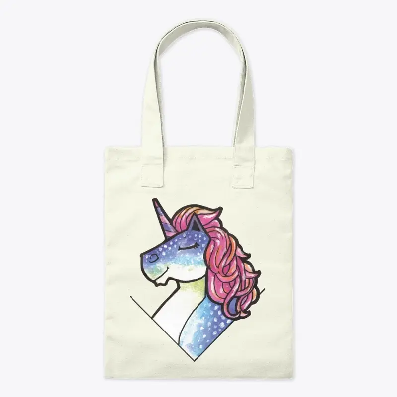 Unicorn Girl Tote Bag